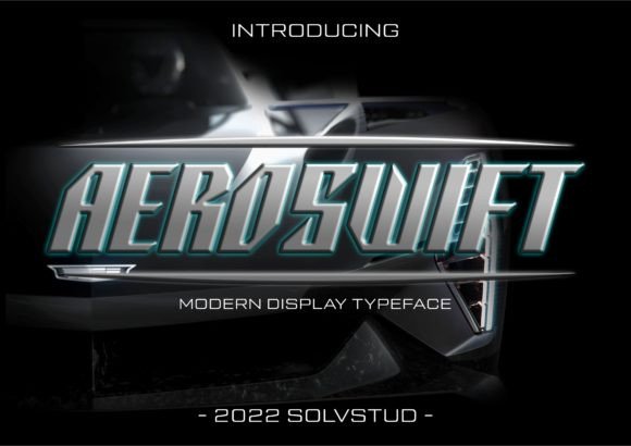 Aeroswift Font for Web Design