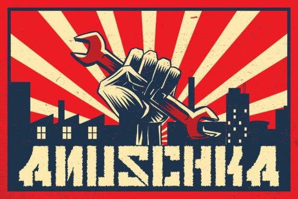 Anuschka Font for Bold Editorial Design
