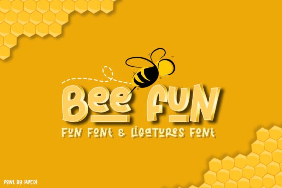 Bee Fun Font for Creative Projects