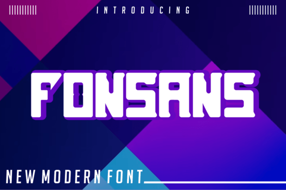 Fonsans Font for Creative Projects