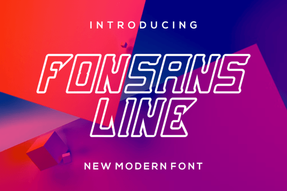 Fonsans Line: A Modern Font for Business