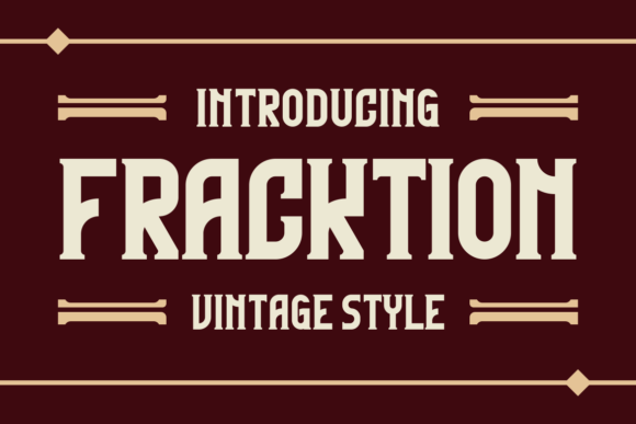 Fracktion: Bold Display Font for Creative Campaigns