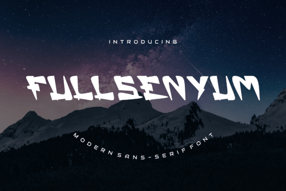 Full Senyum Font