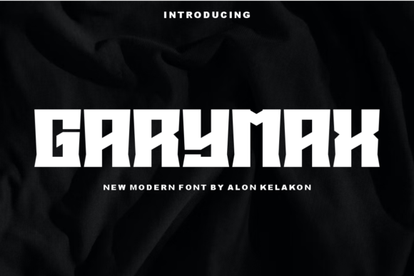 Garymax Font for Bold Web Design