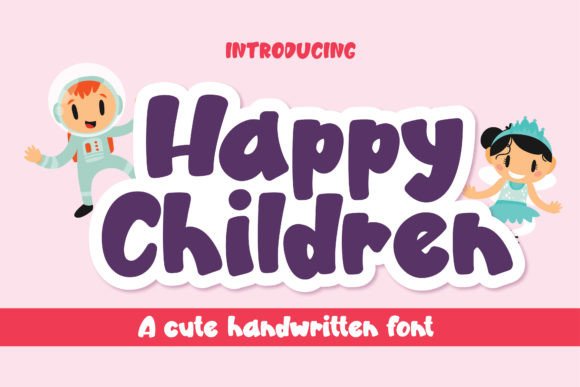 Happy Children Font for Web Design