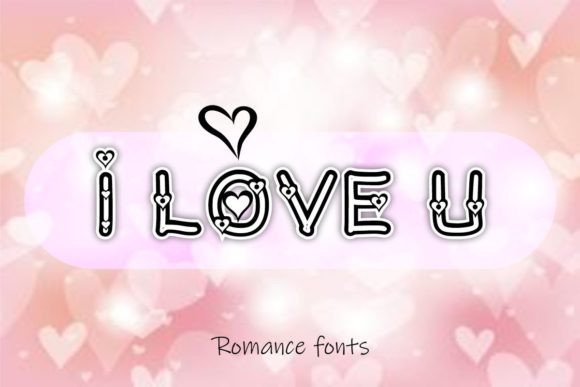 I Love You Font Review
