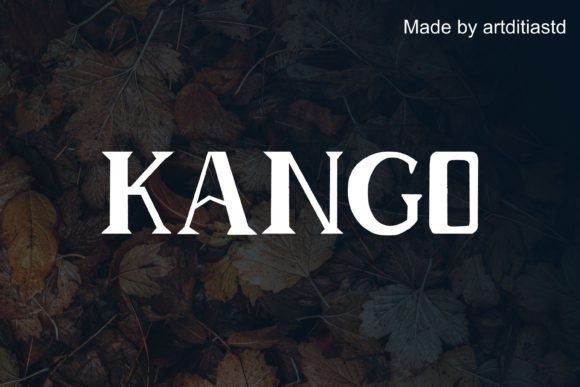 Kango: A Bold Display Font for Modern Campaigns
