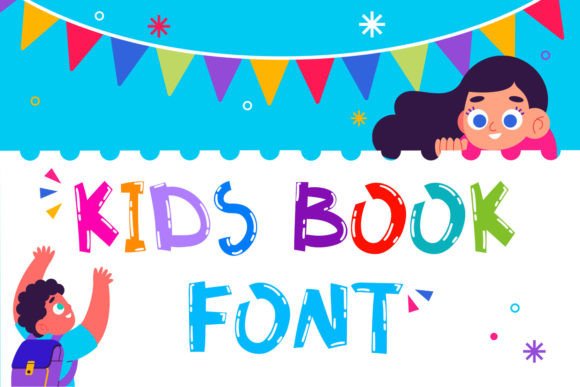 Kids Book Font for Creative Campaigns