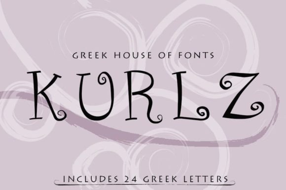 Kurlz: A Sorority-Style Display Font