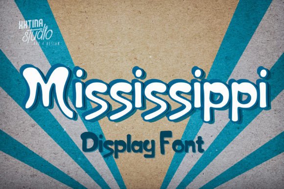 Mississippi Font for Editorial Design