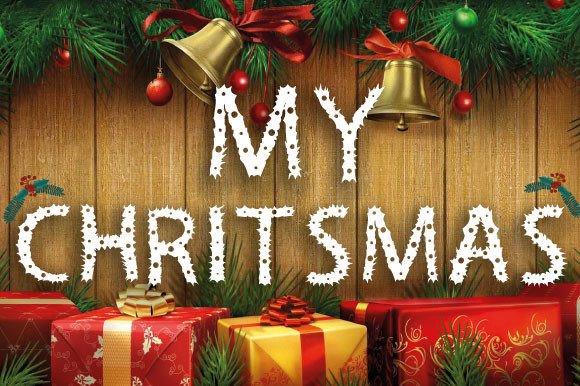 My Christmas Font for Web Design