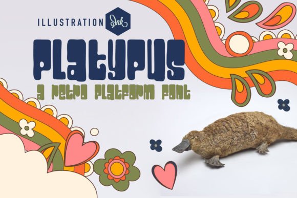 Platypus: A Joyful Display Font