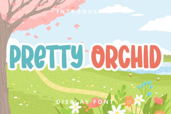 Pretty Orchid Font for Business Branding