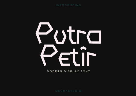 Putra Petir: A Font for Business Brilliance