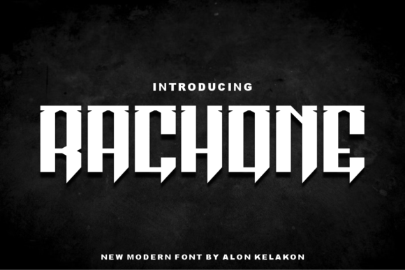 Rachone Font for Bold Web Design