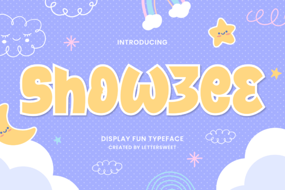 Showzee: A Fun Display Font for Creative Campaigns