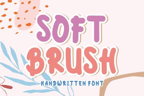 Soft Brush Font for Creative Projects