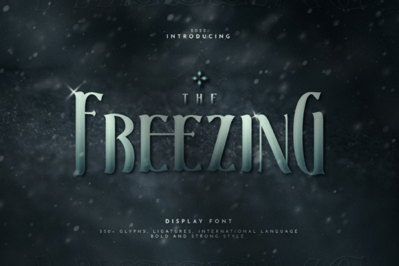 The Freezing Font for Bold Campaigns