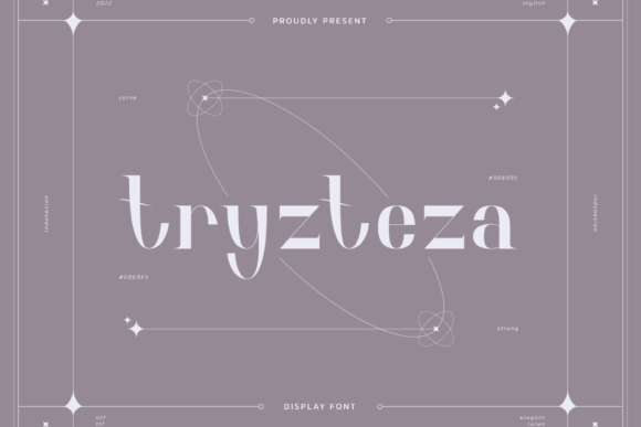 Tryzteza: A Stylish Font for Elegant Branding