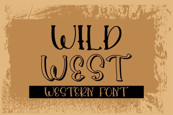 Wild West Font for Creative Branding