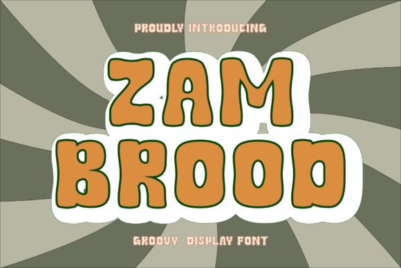 Zambrood Font for Creative Brands